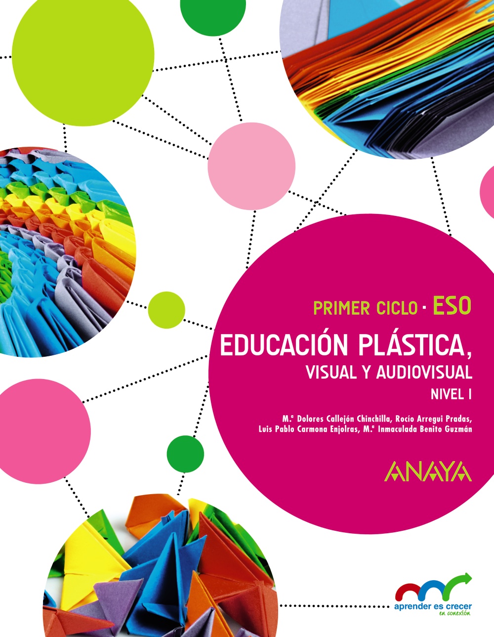 Solucionario Educacion Plastica Visual y Audiovisual 1 ESO Anaya Aprender es Crecer PDF Ejercicios Resueltos-pdf