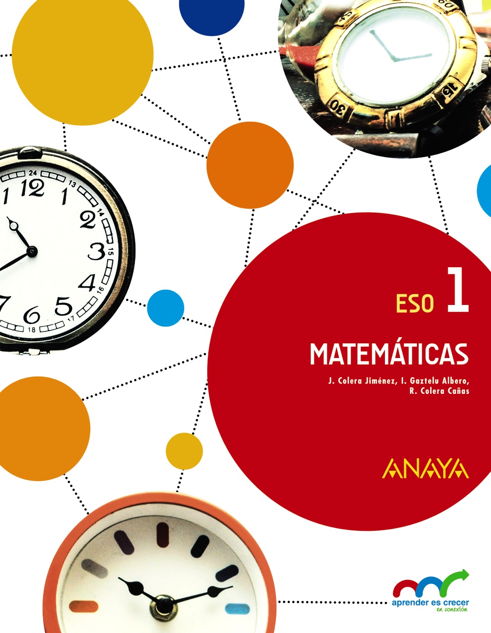 Solucionario Matematicas 1 ESO Anaya Aprender es Crecer-pdf